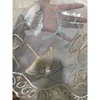 European, Classical  Romantic 2025 New 1PC Home Window Screen Colorful Ginkgo Leaf Embroidered Yarn Versatile Minimalist, 2