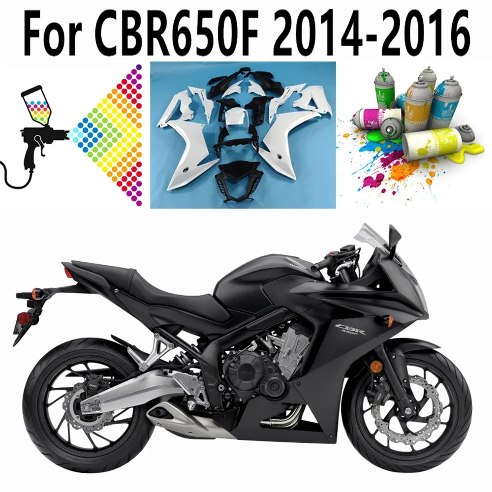 

For Honda CBR650F CBR650 F 2014 2015 2016 2017 Full Fairing Kit Bodywork Cowling Red Black White Customize Printing