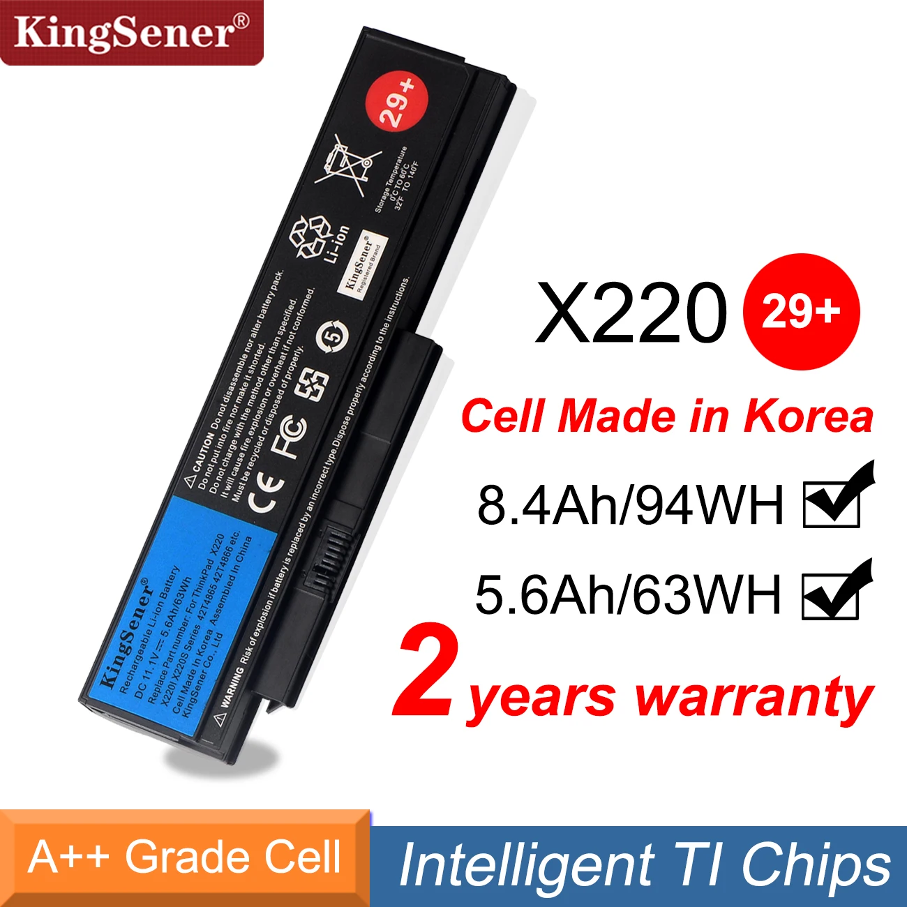 Kingsener Coréia Celular Bateria do Portátil Lenovo Thinkpad X220 X220i X220s 42t4899 42t4900 42t4942 42t4872 42t4865 42t4866
