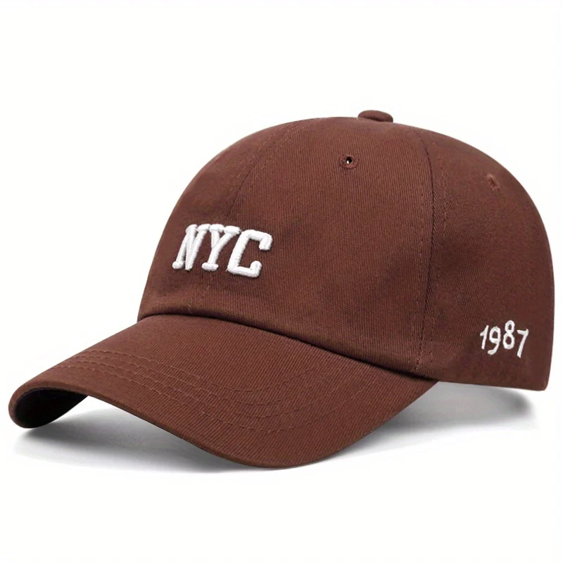 

2024 New Fashion Men's Cap Letter Embroidery Baseball Cap For Men Outdoor Sport Bone Snapback Hat Cotton Adjustable Trucker Hats