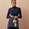 Korean Fashion New Women's Twill Decorative Ribbon Small Scarf Binding Bag Handle Ribbon Hair Band Small Scarf Headband 6