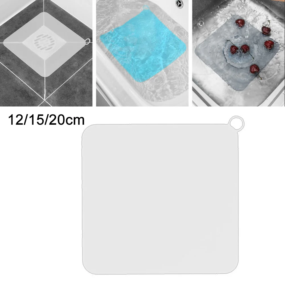 Silicone Floor Drain Anti-smell Cover Sewer Sink Smell Removal Sealing Drain Cover Kitchen Bathroom Home Insect-proof Seal Silicone Floor Drain Cover Floor Drain Cover
