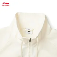 LI-NING BADFIVE hommes crème solaire ample sport coupe-vent à la mode décontracté manteau à glissière AFDV127 4