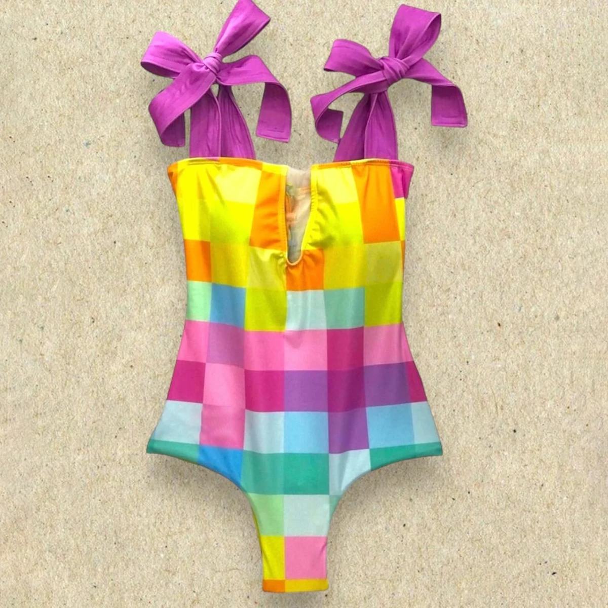 Sexy One Piece Swimsuit Shoulder Strappy Swimsuit Heart Print Swimwear Women Backless Bathing Suit Beach Wear Monokini 2025 women sport swimsuits women swim dresses women bodysuits