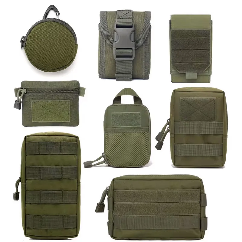 OPHIDIAN Tactical Waist Bag Molle Pouches Gear Men Phone Pouch Camping Hunting Accessories Belt Fanny Pack EDC Pack
