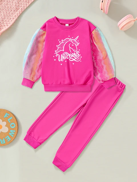Kids Spring Winter Discovery Print Hoodies Pants 2Pcs Suit: A Perfect Blend of Style and Comfort for Your Little Ones!