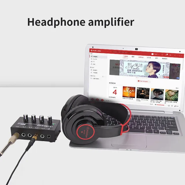 HA400 4-Channel Headphone Amp 5
