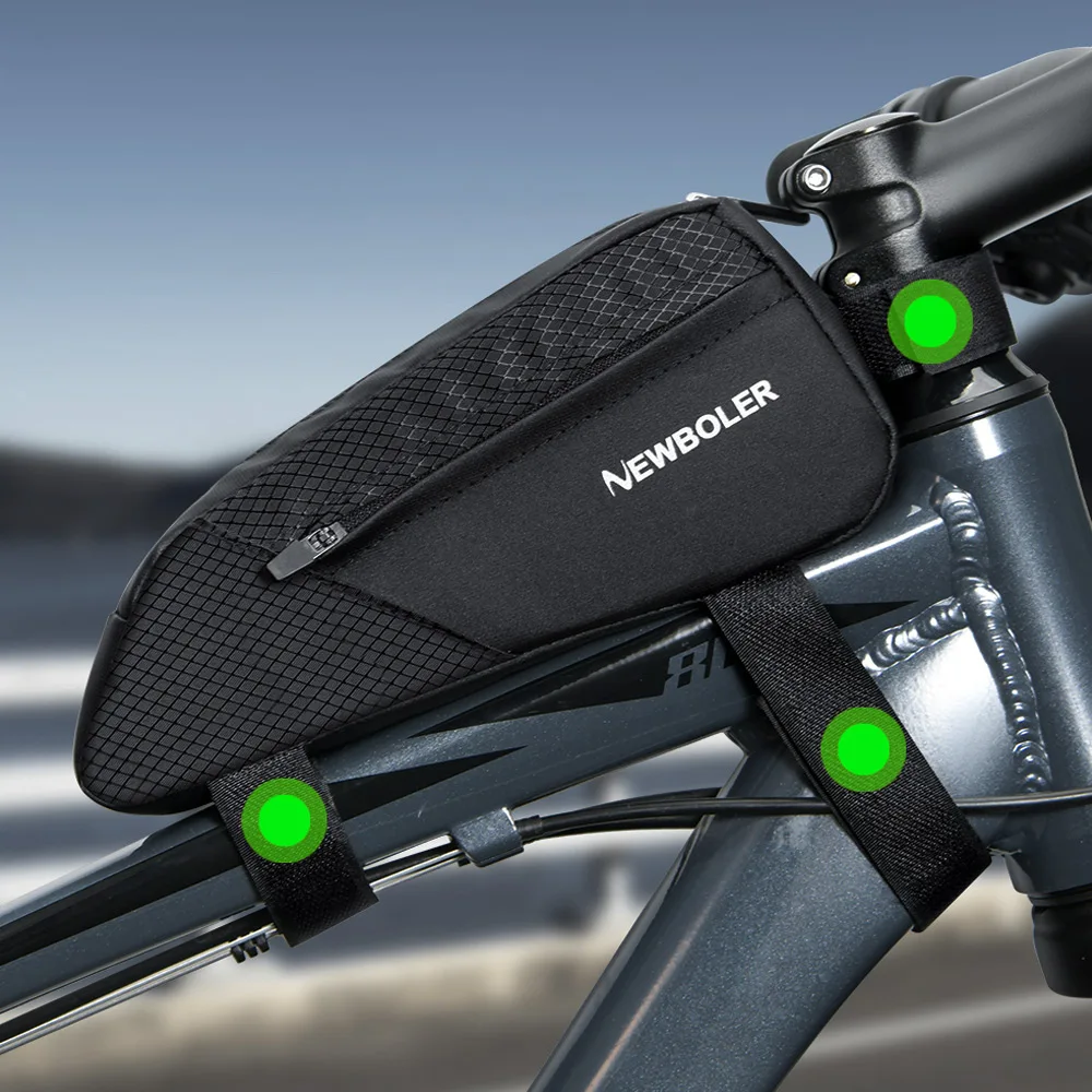Fahrrad tasche wasserdichte reflektierende vordere obere Rahmen rohr tasche große Kapazität ultraleichte Fahrrad tasche Fahrrad tasche Zubehör – Detail 9