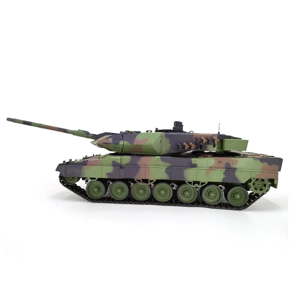 HenLong 3889-1 Leopard2A6 1/16 TK7.0 Upgraded Metal Ver Germany Leopard2A6 RTR RC Car TH17602 Remote Control Tank Model Toys 5