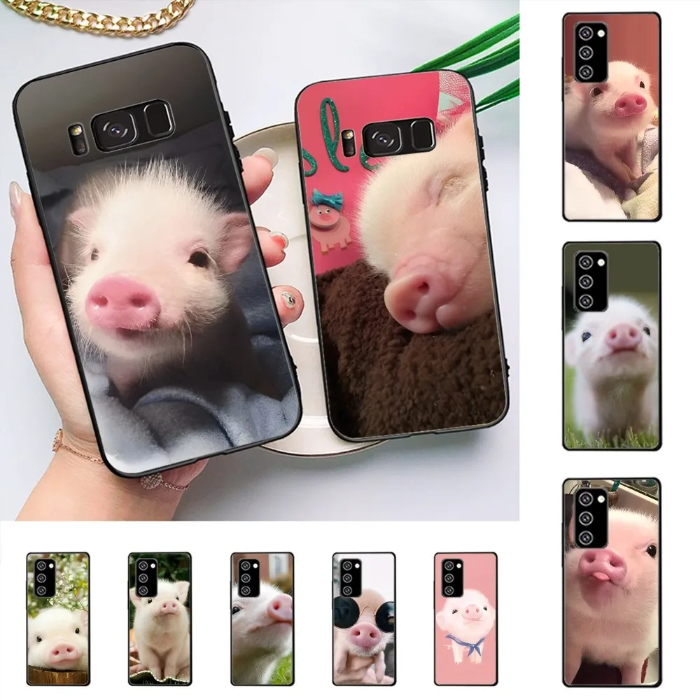 

Cute Mini Pet Pig Phone Case For Samsung J 7 plus 7core J7 neo J6 plus prime J6 J4 J5 Mobile Cover