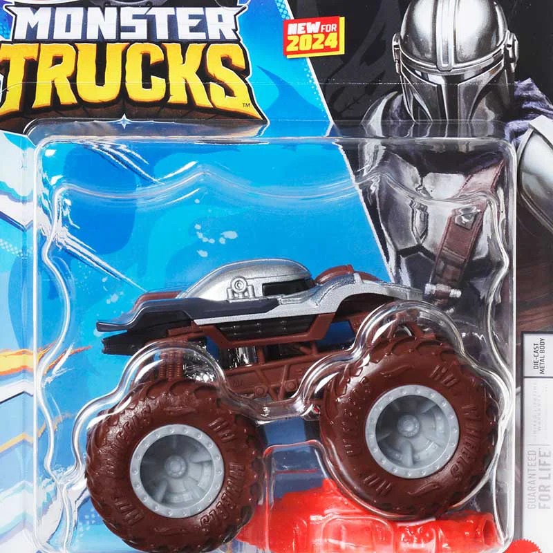 

2024HW Monster Big Wheel Inertia Creative Coating Alloy Car Model Toy