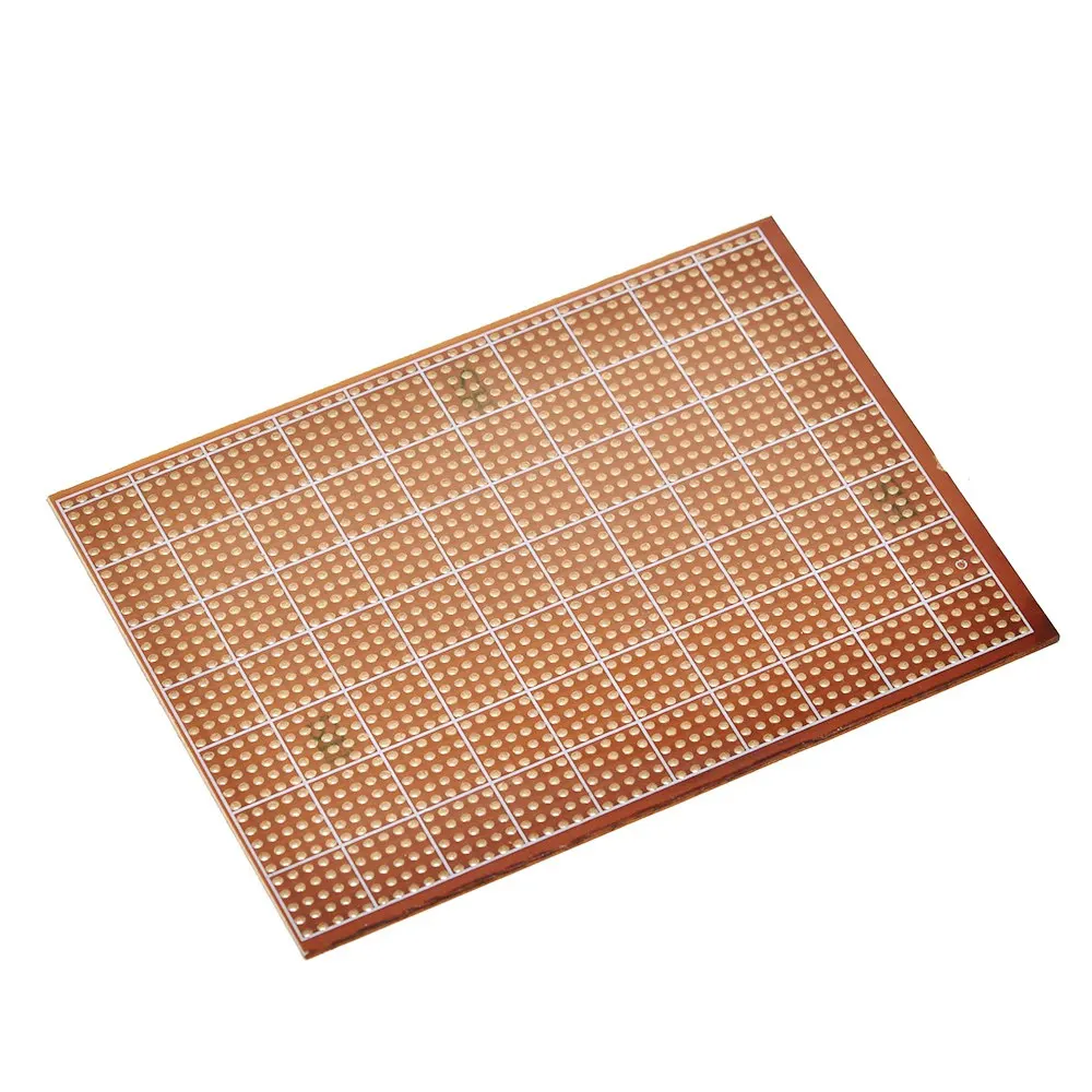 TZT DIY 9.5x12.8 9.5*12.8CM Prototype Paper Board Universal Experiment Matrix Circuit Board Single Row Continuous Hole 95x128mm printed circuit board