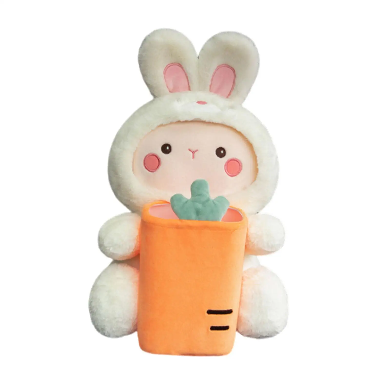 다기능 플러시 자동차 팔걸이 정리함 귀여운 티슈 홀더 자동차 액세서리 및 차량 내부 장 쓰레기통