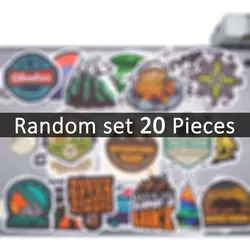 Adventure Sticker Pack - Outdoor Exploration and DIY Creative Decoration (Random set 20PCS)