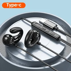 Limited Edition Type C Over - Ear Headphones with Ear Clips and Wireless Control (Type c)