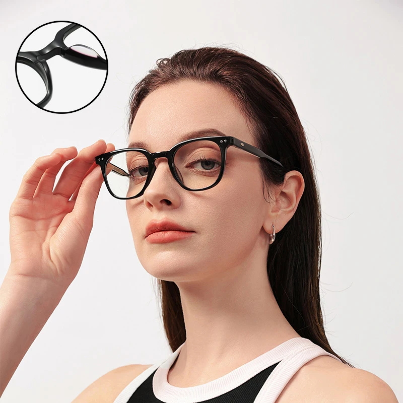 

Optical Glasses Acetate Frames Blue Light Glasses Men Women Fashion Eyewear Frames Cross Accessories Glasses