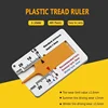 Car Wheel Tire Depth Gauge 0-20mm Tyre Tread Depthometer Depth Indicator Gauge Motorcycle Trailer Van Measure Tool  Depth Gauge 6