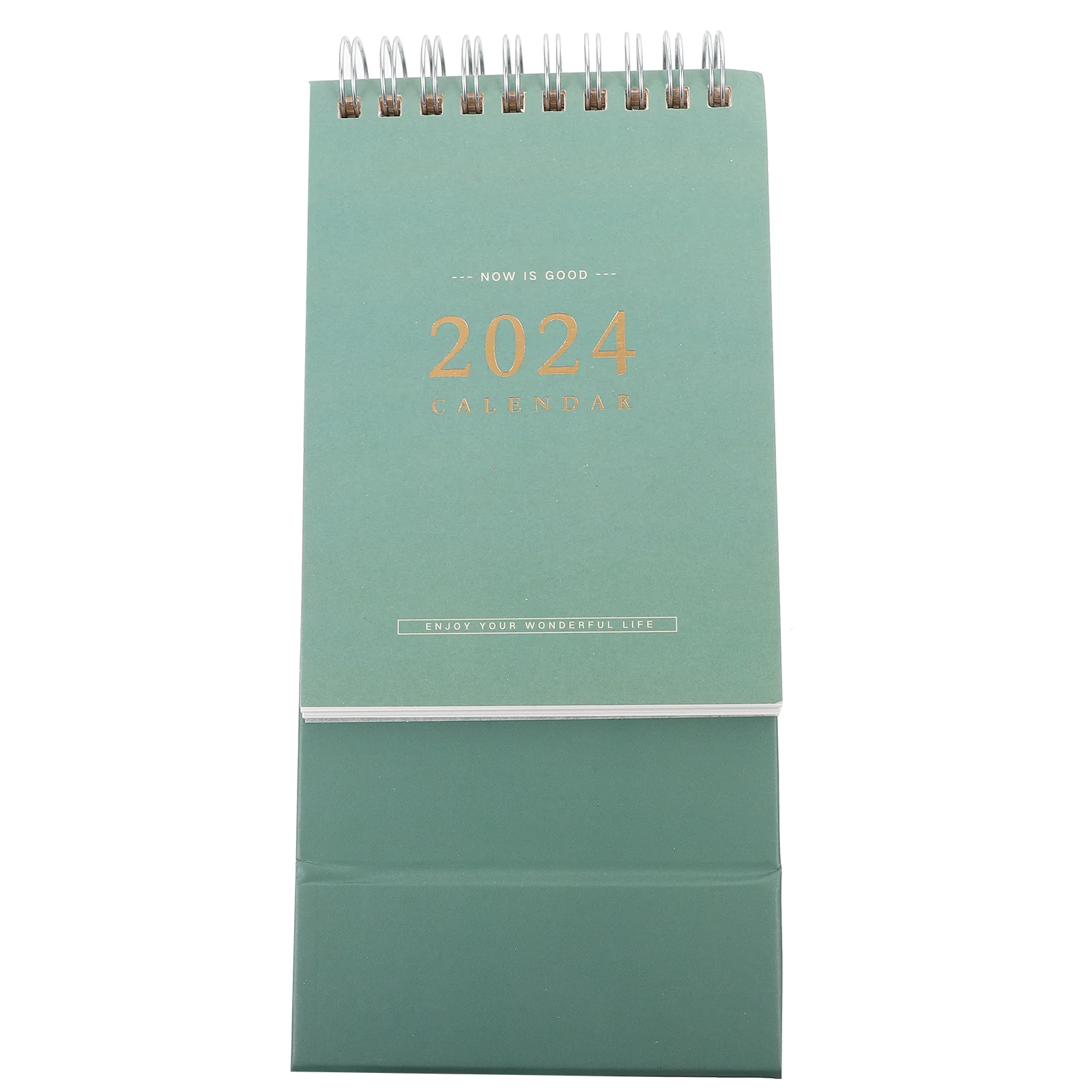 

2023-2024 Calendar Desktop 2023 July 2024 December Office Standing Calendar Twin-Wire Binding Daily Planner Home Office