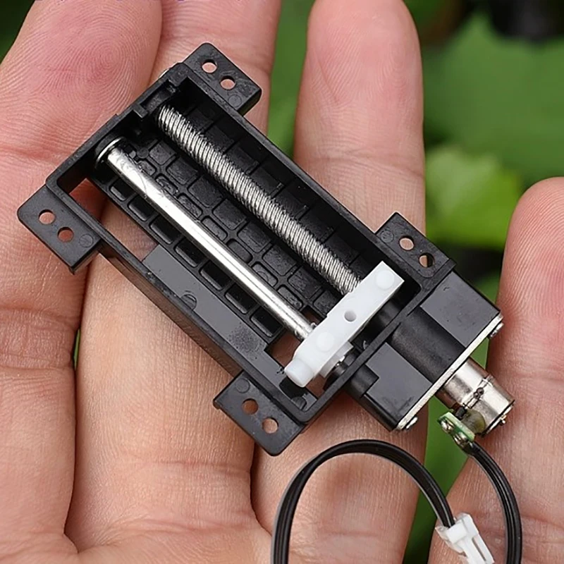 30mm Stroke 2-Phase 4-Wire Linear Screw Slider Actuator Nut 13.2 Ohms Mini Precious 6mm Planetary Gear Stepper Motor