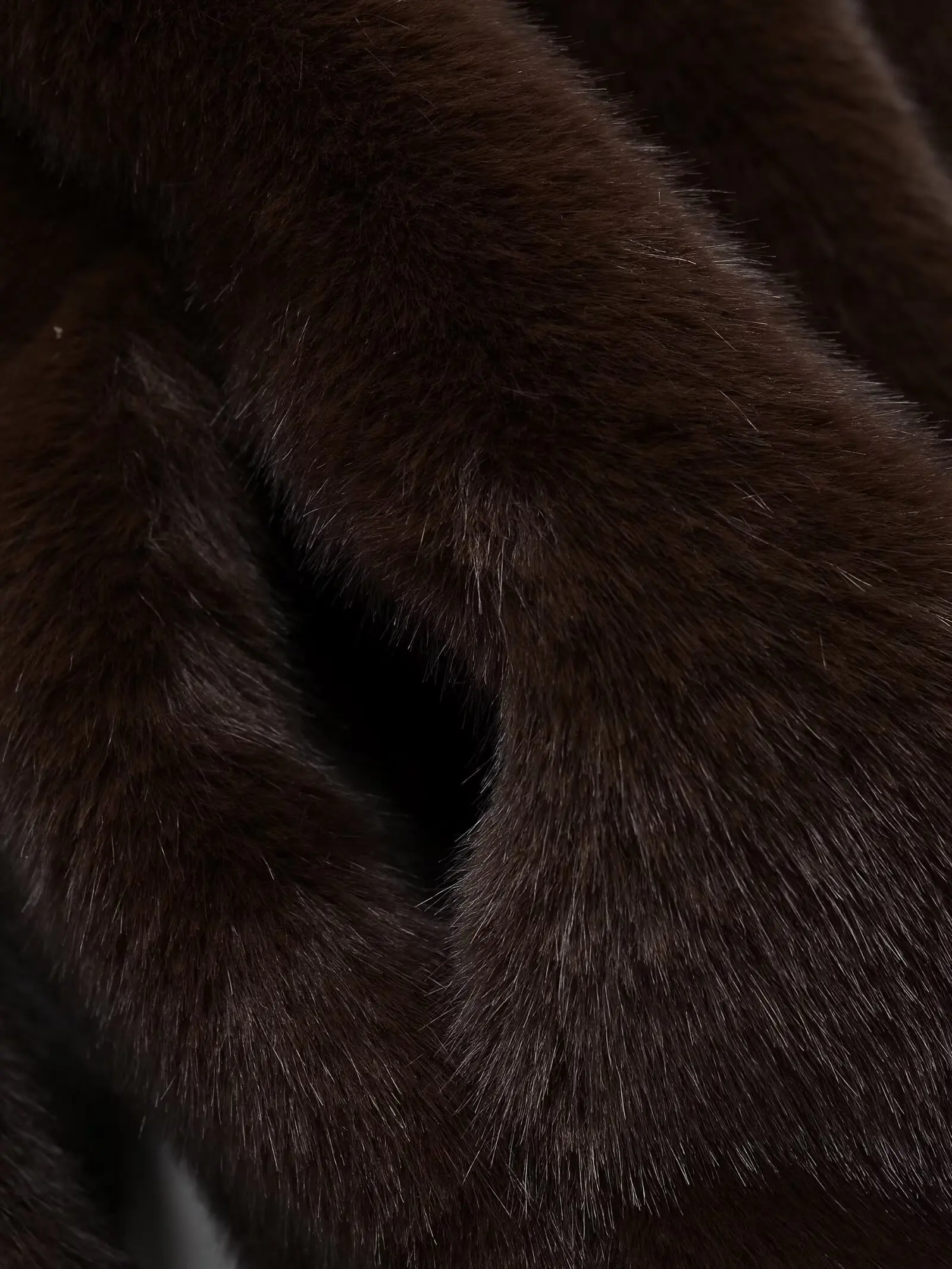 CharmChant Faux Fur Jacket hood detail
