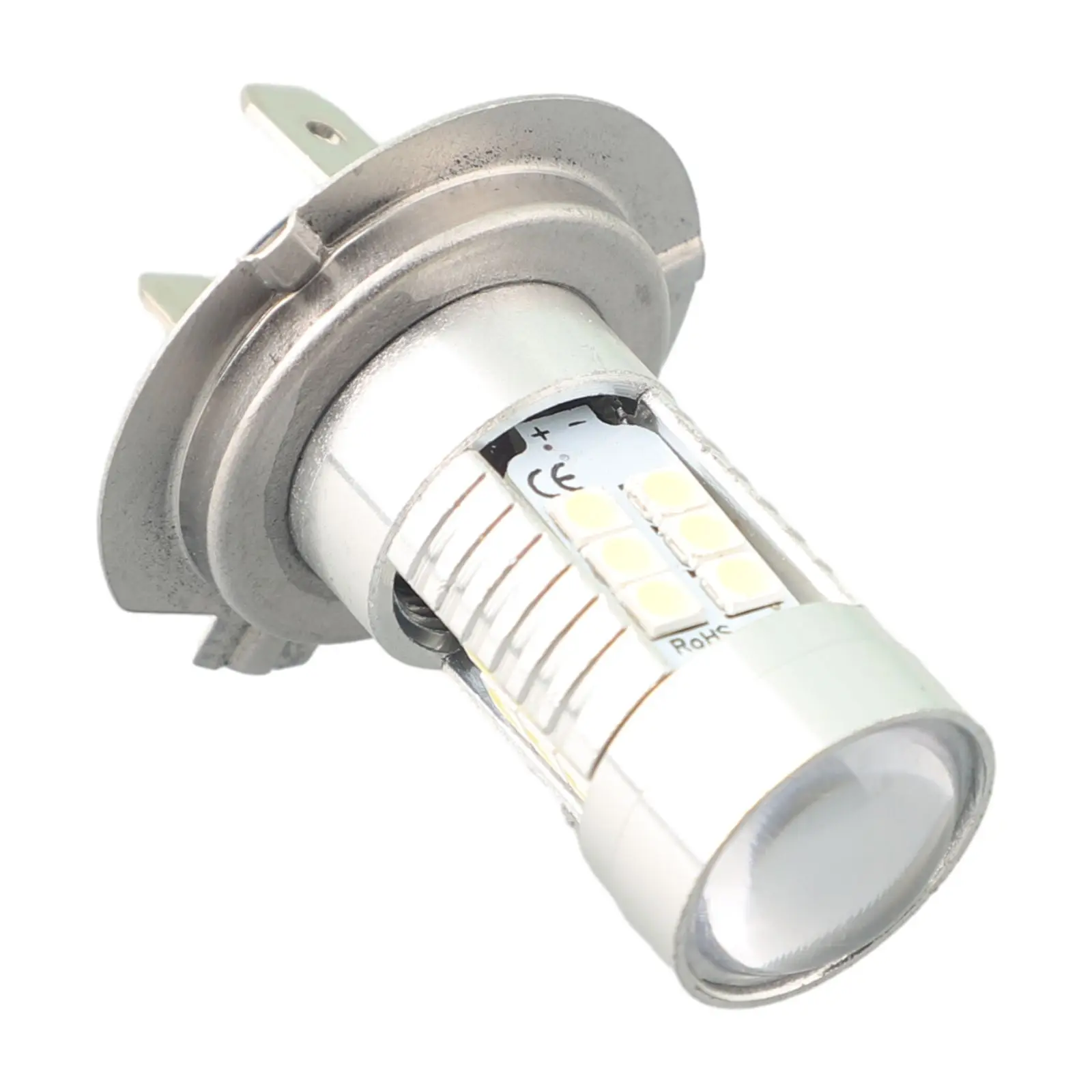 헤드라이트 전구 키트, 자동 방수, 흰색, 8.5*4.0 cm, 매우 밝은 6000K, 내열성, H7 LED 전구 키트, 신제품