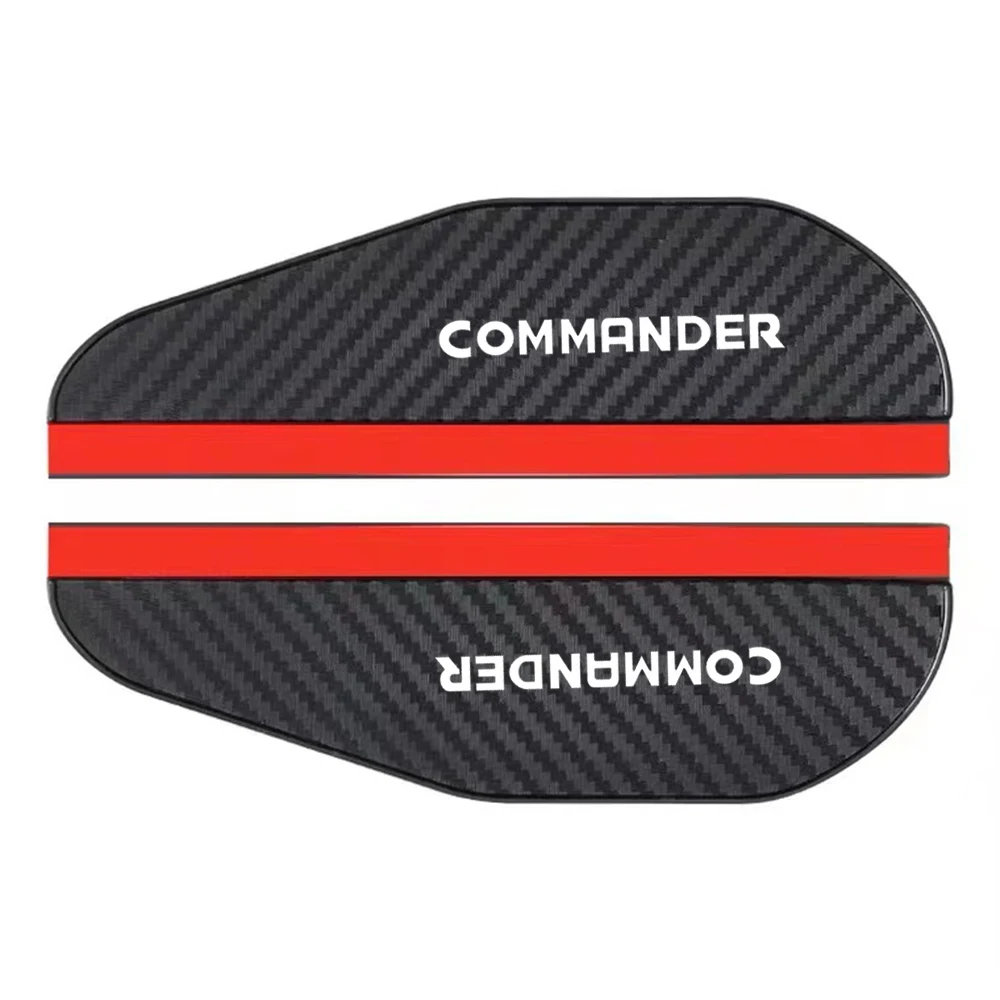 Rearview Mirror Rain Shield Rearview Mirror Rain Eyebrow Rearview Mirror Rain Guard 2Pcs Carbon Fiber For JEEP AVENGER CHEROKEE COMMANDER LIBERTY PATRIOT WRANGLER TRAIL HAWK