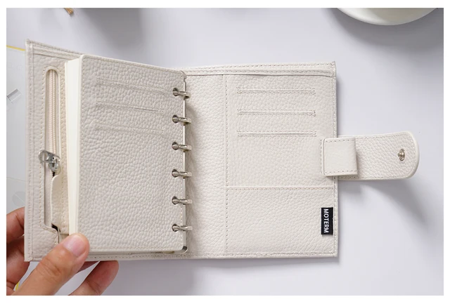 A7 2.0 Regular Moterm Croc Cowtide Leather6 Ring Binderpocket Rings  Plannera7 Ring Notebookmini Agendadiary Journal 