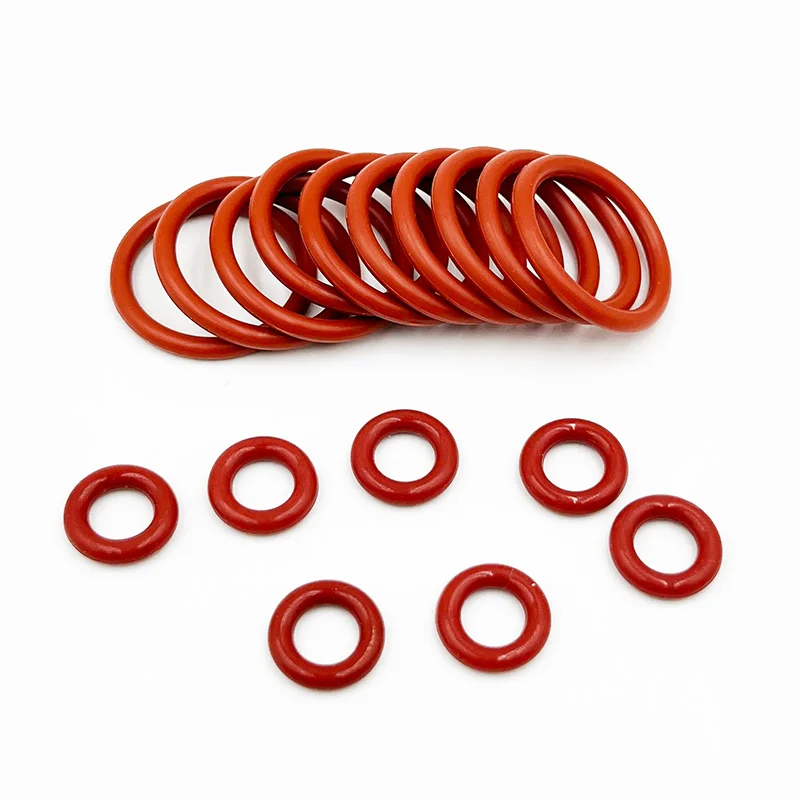 Silicone O Ring Washer 250-100Pcs VMQ Seal Sealing Assortment Kit Set