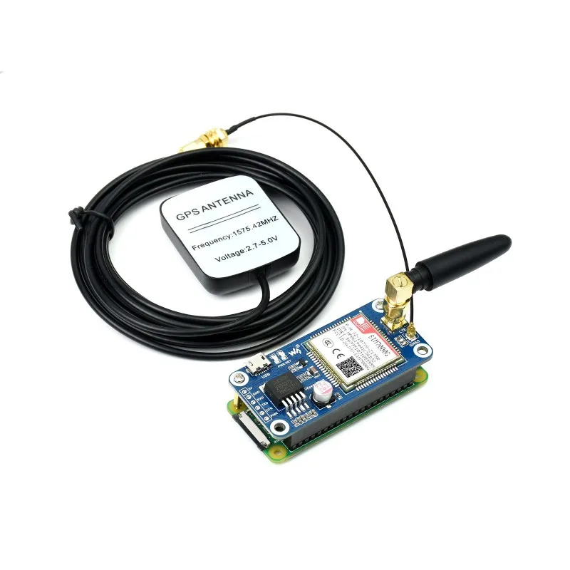 SIM7000G NB-IoT / Cat-M / EDGE / GPRS HAT, Raspberry Pi, GNSS, ۷ι  
