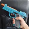 SIG17 M92 Continuous Firing Toy GunShell Ejceting AutomaticEVA Foam Blaster Outdoor CS Shooting Weapons Pistol for Kids Gift 2