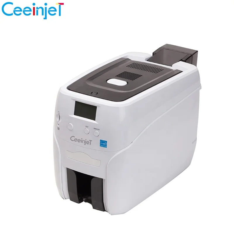 

Ceeinjet High Speed IC/ID/Credit Card Single/Double Side PVC Card Printer