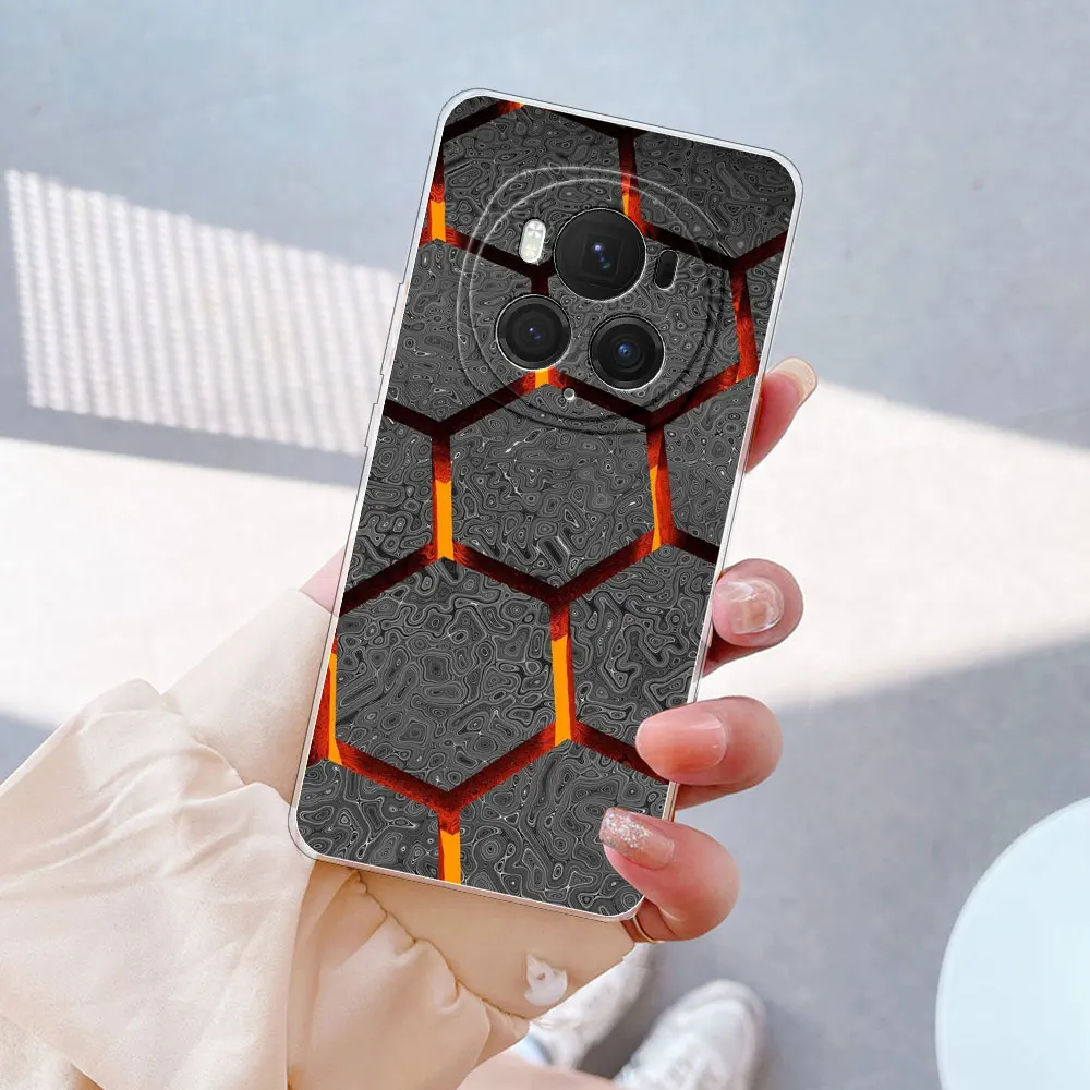 Clear Soft Silicone Fashion Phone Case - Protective Back Cover