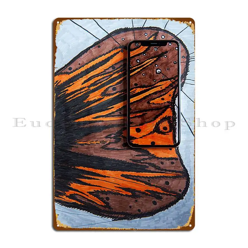 

Butterfly Wing Metal Sign Club Funny Pub Poster Tin Sign Poster