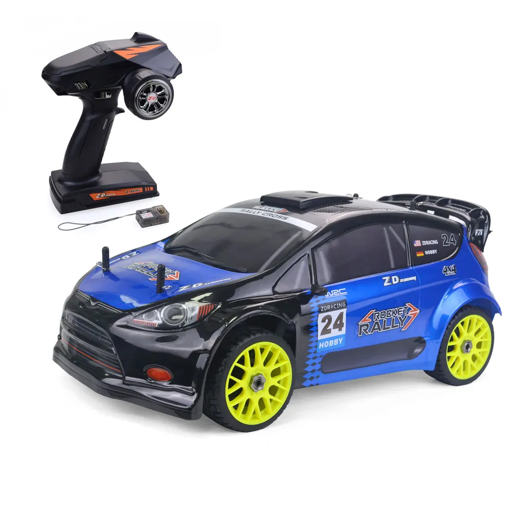 Zd Racing 80 Km/H Scala 1:8 4Wd Brushless Electric Rally Car Rtr Rc Modelli Giocattoli Da Esterno Regalo