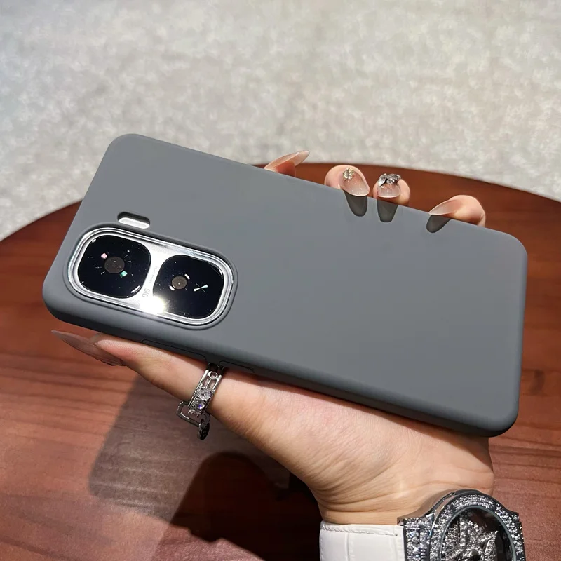 Soft Liquid Silicone Shockproof Colorful Luxury Back Case Cover