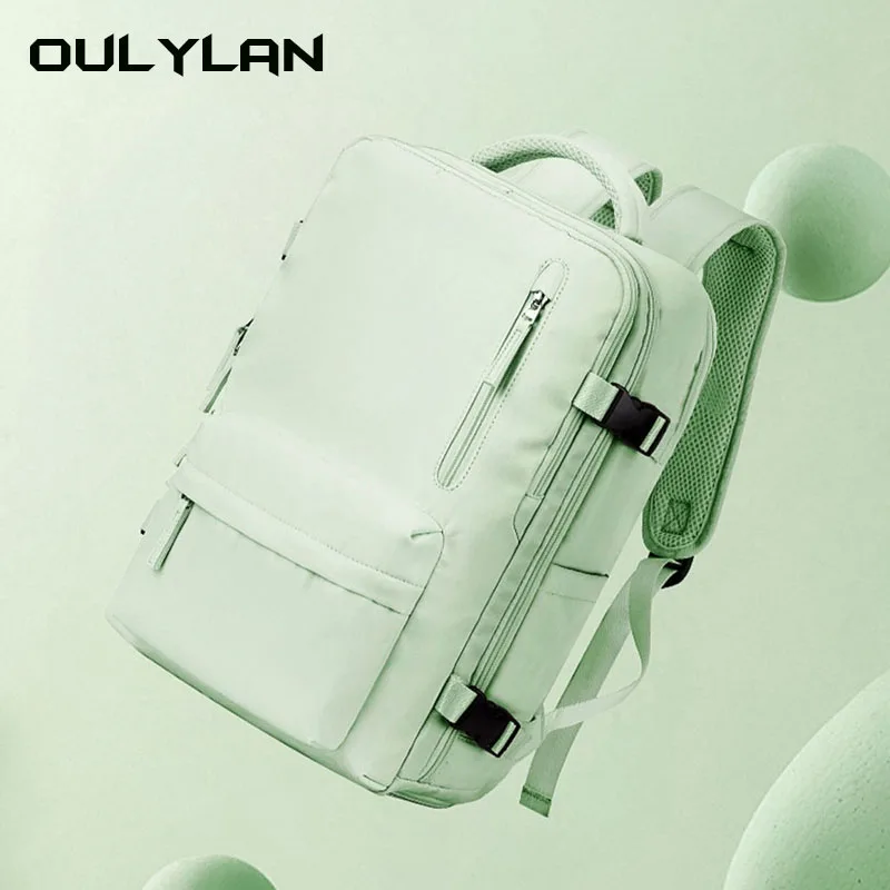 

2023 Travel Backpack Women Large Capacity Business Laptop Lightweight Luggage Bags Daypack Waterproof USB Charging Bag