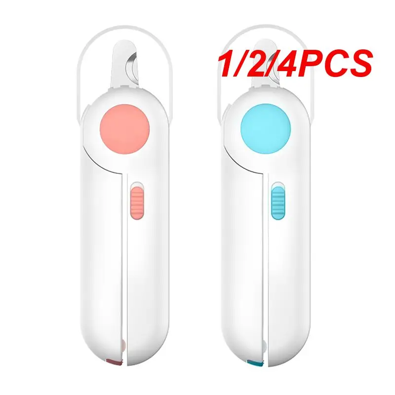 

1/2/4PCS Professional Pet Nail Clipper Dog Cat Cutter Beauty Scissors LED Lighting Puppy Kitten Grooming Claw Nails Cutting