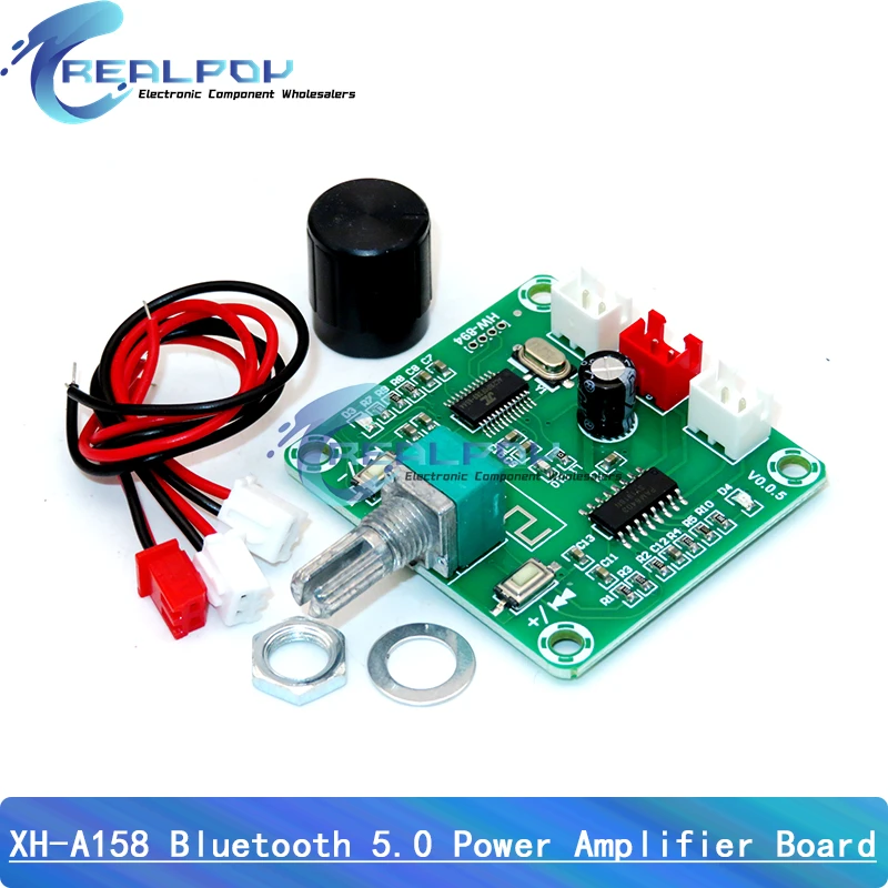 XH-A158 ultraklare Bluetooth 5.0 Leistungsverstärkerplatine pam8403 kleine Leistungs-DIY-Wireless-Lautsprecher-Verstärkerplatine 5W*2