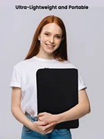 Housse de protection UPERFECT pour écran portable 18,5"/19,5"/22" en polyester avec poche zippée pour tablette/ordinateur portable de 15,6" à 22" 6