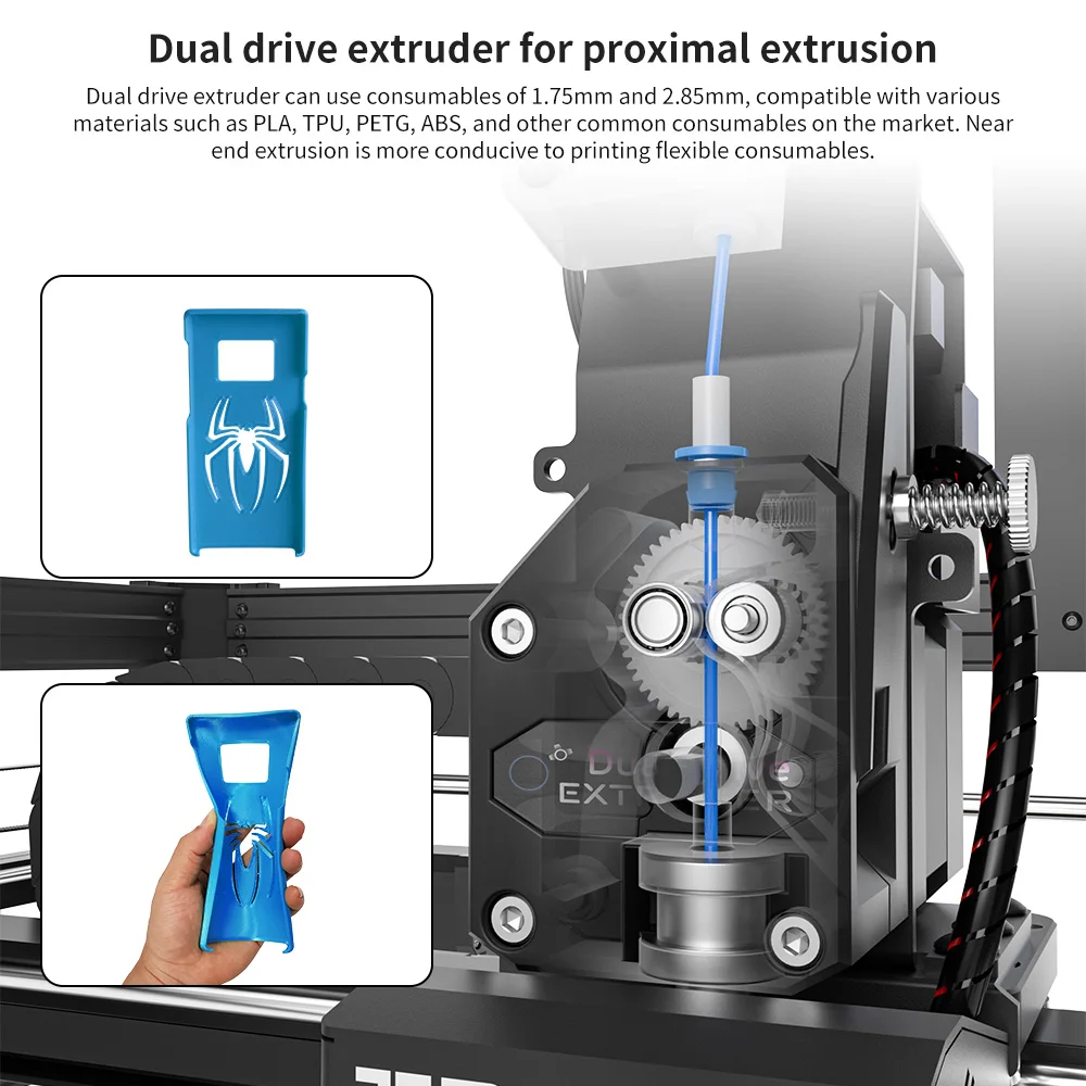 Wytłaczarka z napędem bezpośrednim VEHO-600 TRONXY 600*600*600mm duża rozmiar wydruku drukarka 3D automatyczny czujnik poziomu drukarka o wysokiej precyzji 10 Sca5a7775c1e2424288bea8f833cfecc74 Wytłaczarka z napędem bezpośrednim VEHO-600 TRONXY 600*600*600mm duża rozmiar wydruku drukarka 3D automatyczny czujnik poziomu drukarka o wysokiej precyzji