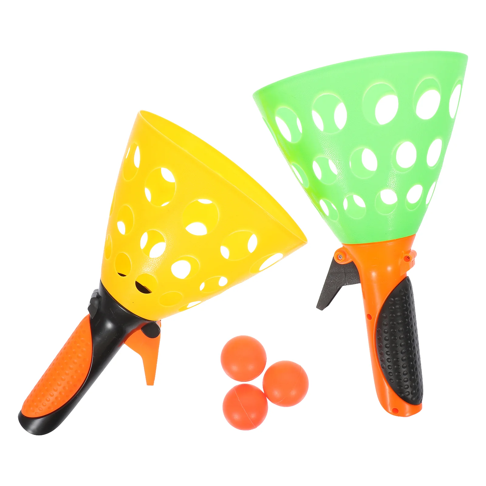 Launch and Catch Balls Game Toss Game Children Outdoor Garden Backyard Play Activity Balls 3