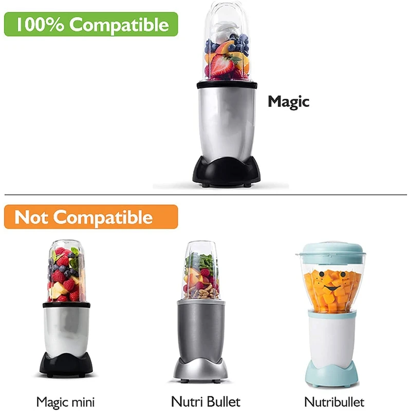 Cross Blade Blender Magic Bullet Replacement Parts Compatible with Magic  Bullet MB1001 Series Blender, Juicer and Mixer Food Processor 