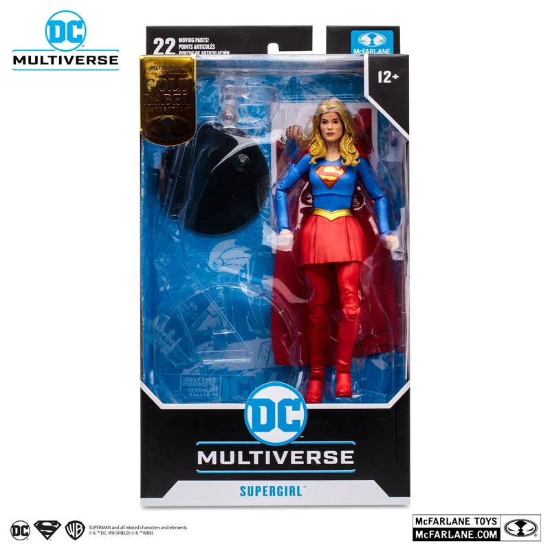 McFarlane-DC Multiverse Rebirth Anime Action Figure, Série Supergirl,  Figuras Móveis Estátua, Coleção Estatueta, Presentes Toy - AliExpress