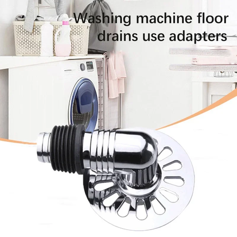 Floor Drain Joint Adapter Washing Machine Dishwasher Universal Hose Adapter