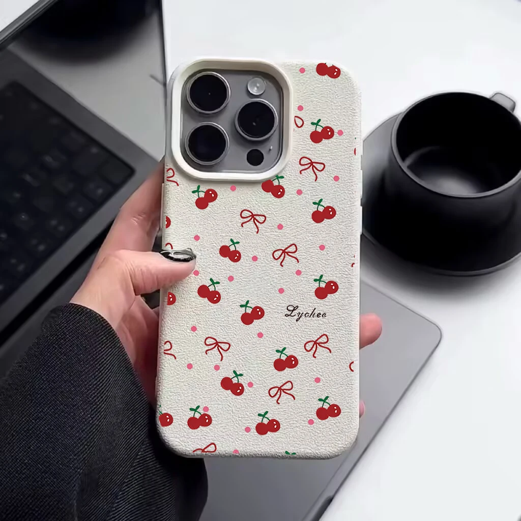 Cherry Bow Phone Case – Stylish and Durable Protective Cover