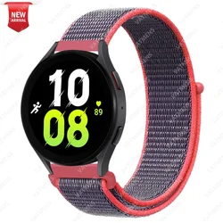 Quick Release 22MM Nylon Watch Strap - Durable Replacement Bracelet Watchband for Mi Watch Color (Bright pink)