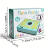 Shape Toy Puzzle Game Kids Timer Puzzle Game Montessori Parent-Child Puzzle Board Game with Shape Puzzle 6