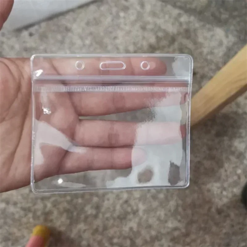 10x Grandi Portapass Bus Carta D'identità In Plastica Trasparente - Foto 10