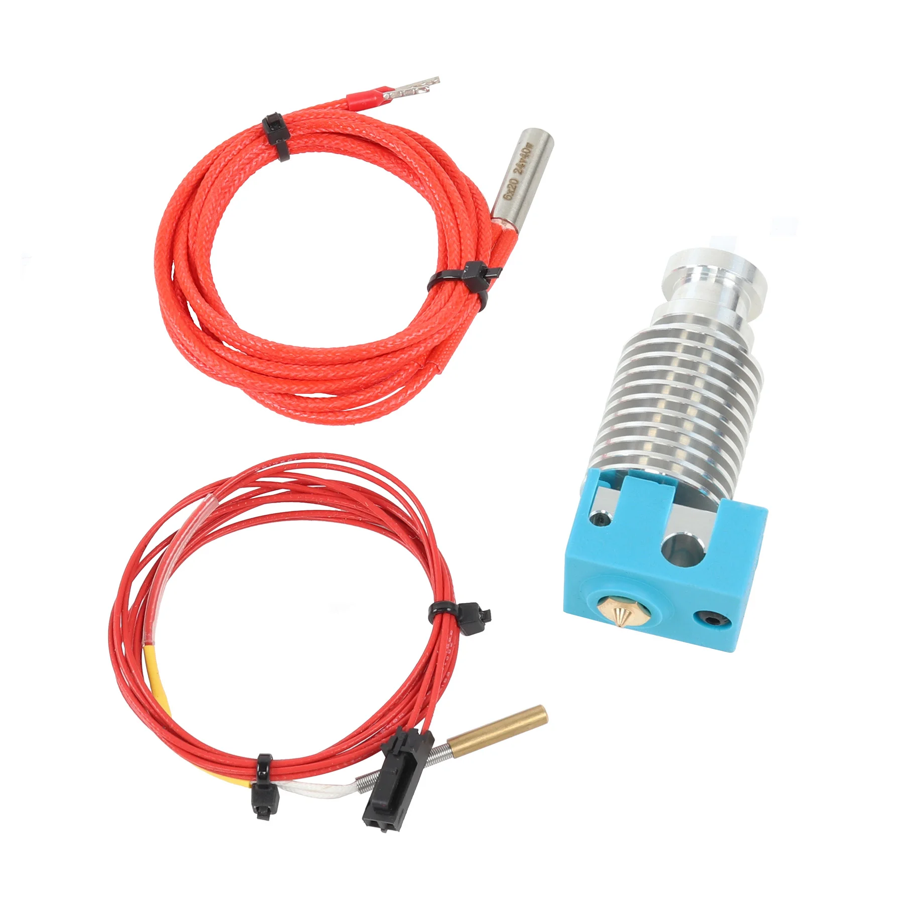 Gimax Blurolls V6 Hotend pre-assambled kit for PRUSA i3 MK3 MK2S/MK2.5 - (Size: MK3)並行輸入 Blurolls Aluminum CNC Voron Bambu Lab\u0027s Hotend Adapter to V6