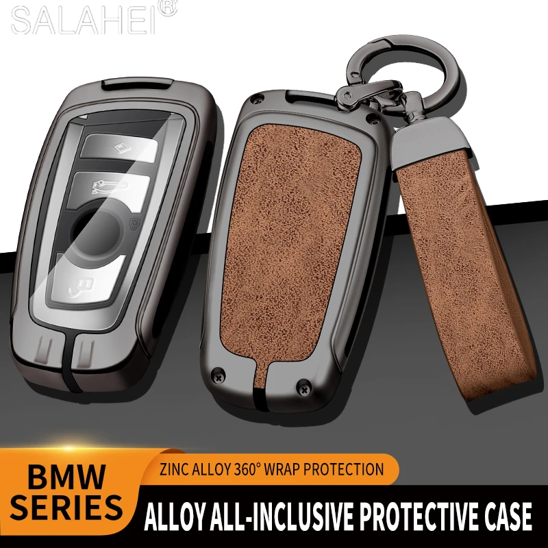 

Zinc Alloy Car Remote Key Fob Case Cover Holder Shell For BMW F20 F30 G20 f31 F34 F10 G30 F11 X3 F25 X4 I3 M3 M4 1 3 5 Series